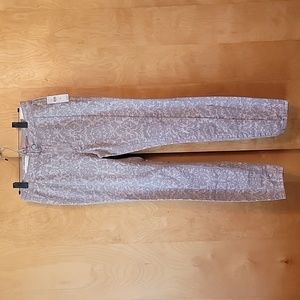 Anthropologie PILCRO Patterned High Rise Denim Legging